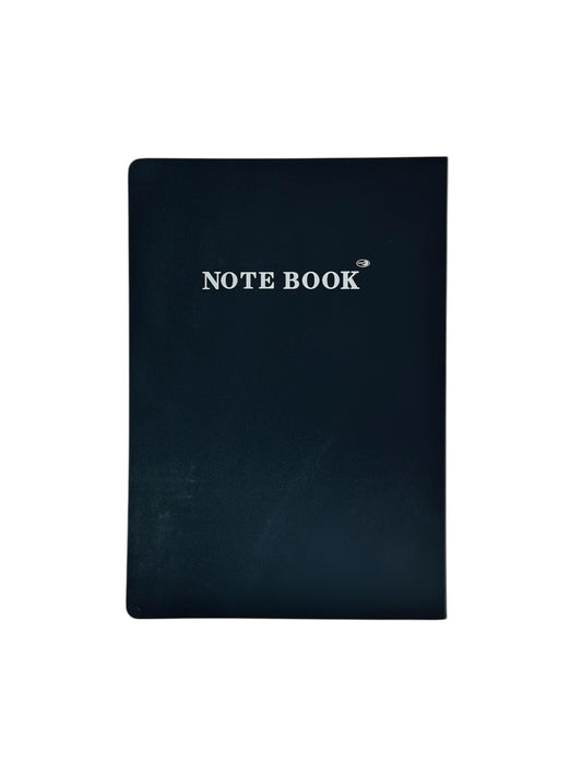 A4 BLACK SINGLE LINE NOTE BOOK