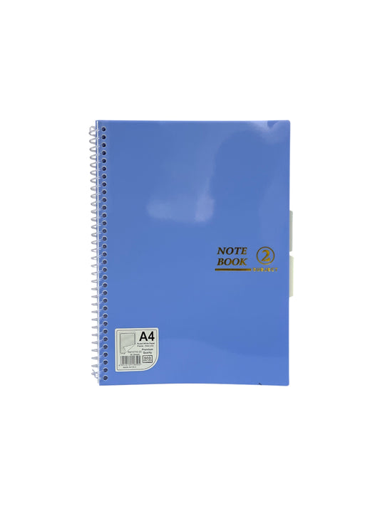 A4 2 SUBJECT NOTE BOOK