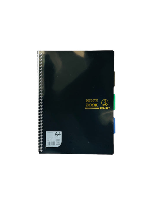 A4 3 SUBJECT NOTE BOOK