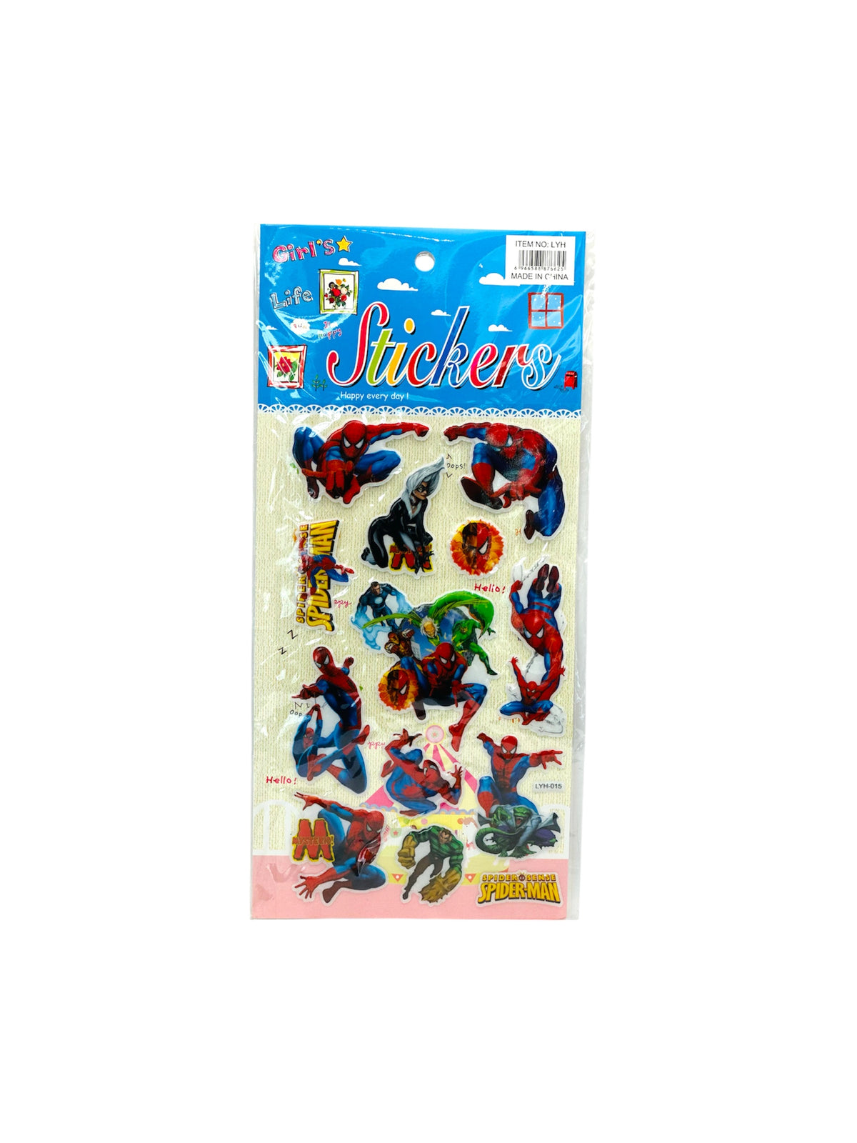 SPIDER MAN STICKER