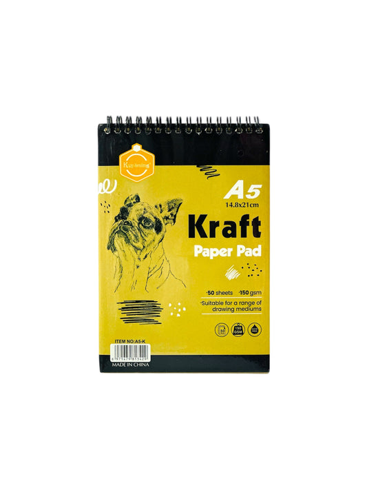 A5 KRAFT PAPER PAD 50SET