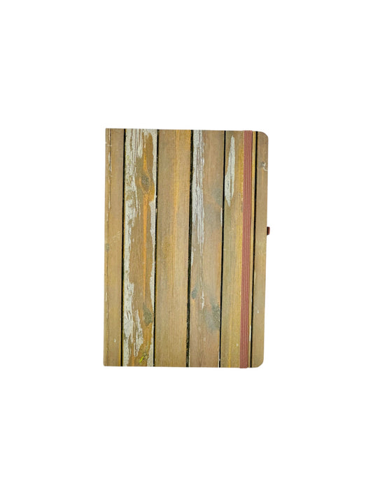 A6 WOOD TYPE NOTE BOOK
