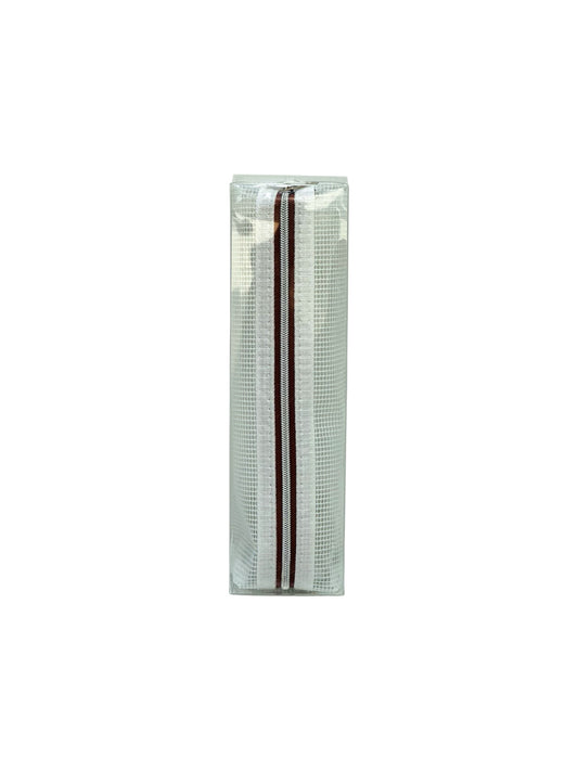 WHITE NET TYPE PENCIL CASE