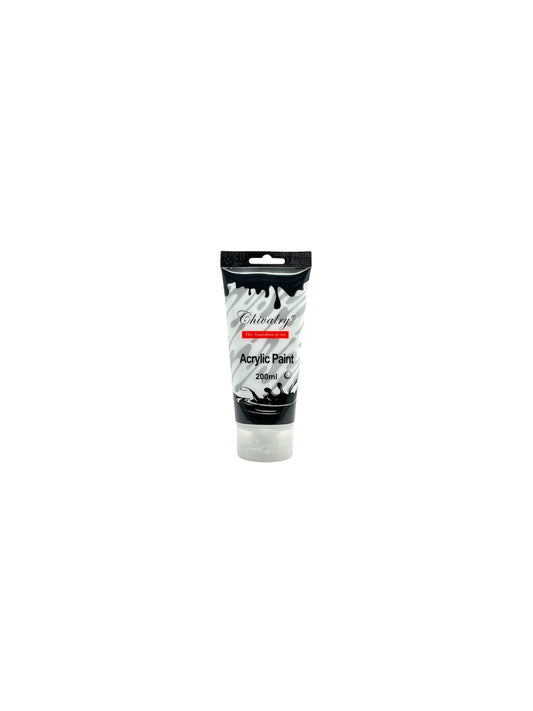 WHITE ACRLIC PAINT 200ML