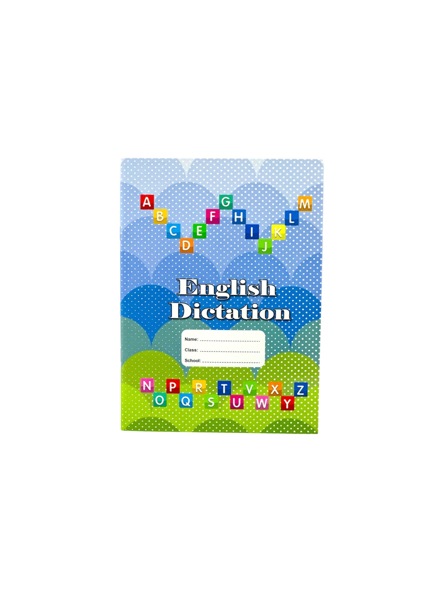 A5 ENGLISH DICTATION BOOK