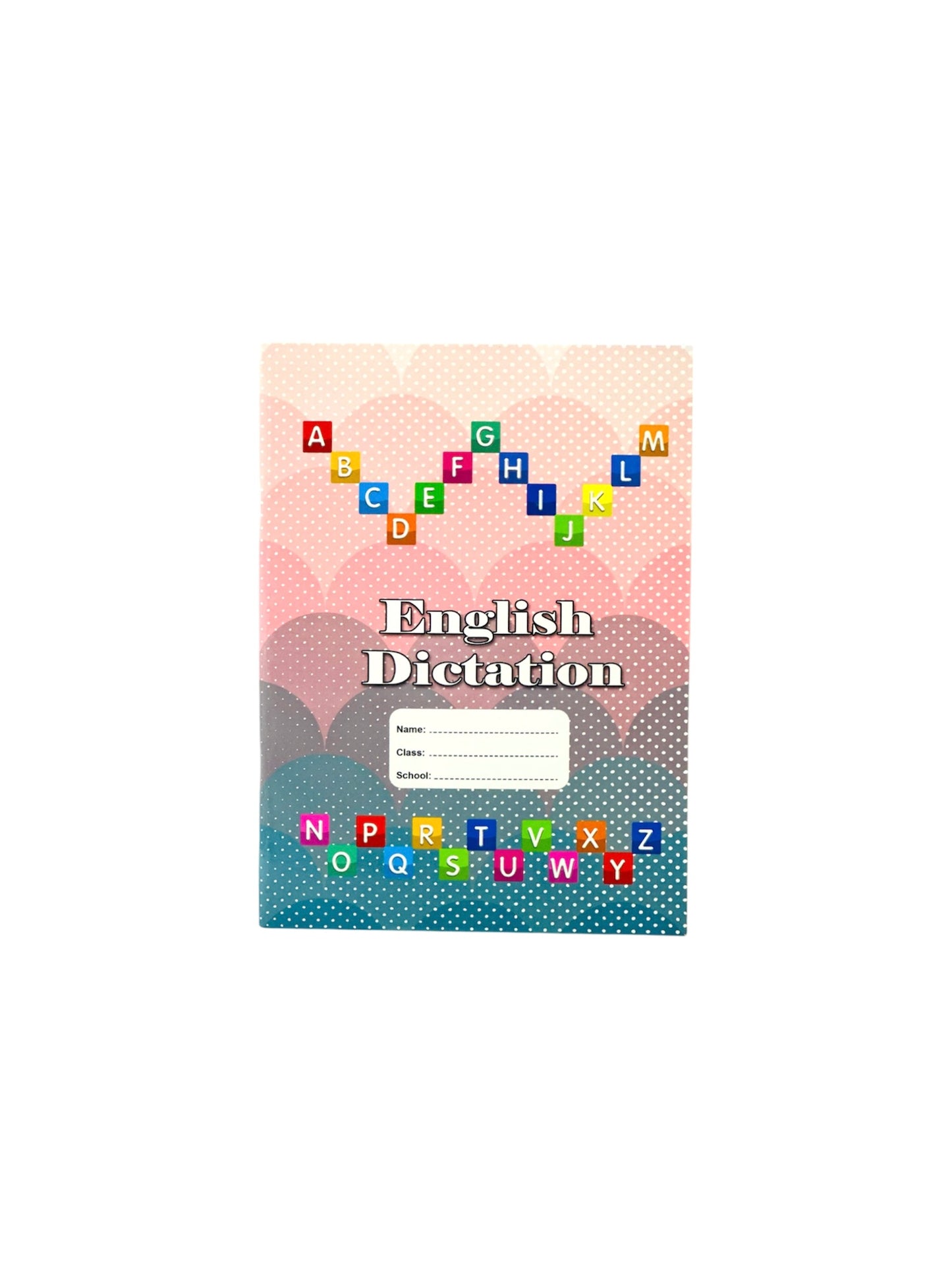 A5 ENGLISH DICTATION BOOK