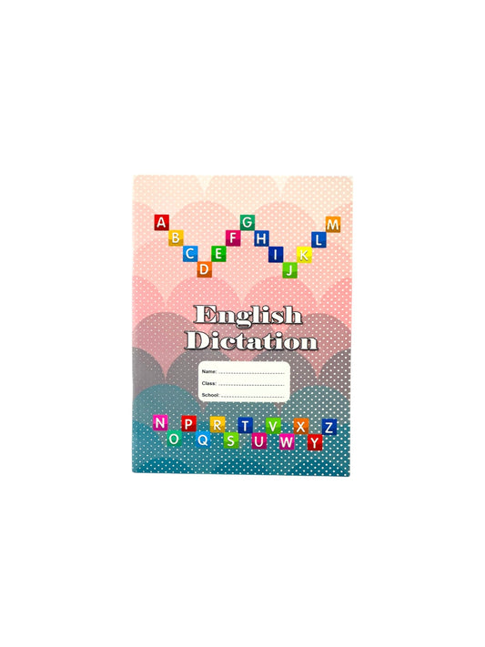A5 ENGLISH DICTATION BOOK