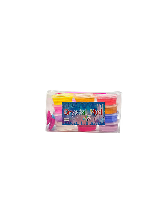 CRYSTAL MUD SLIME 12 COLOR SET