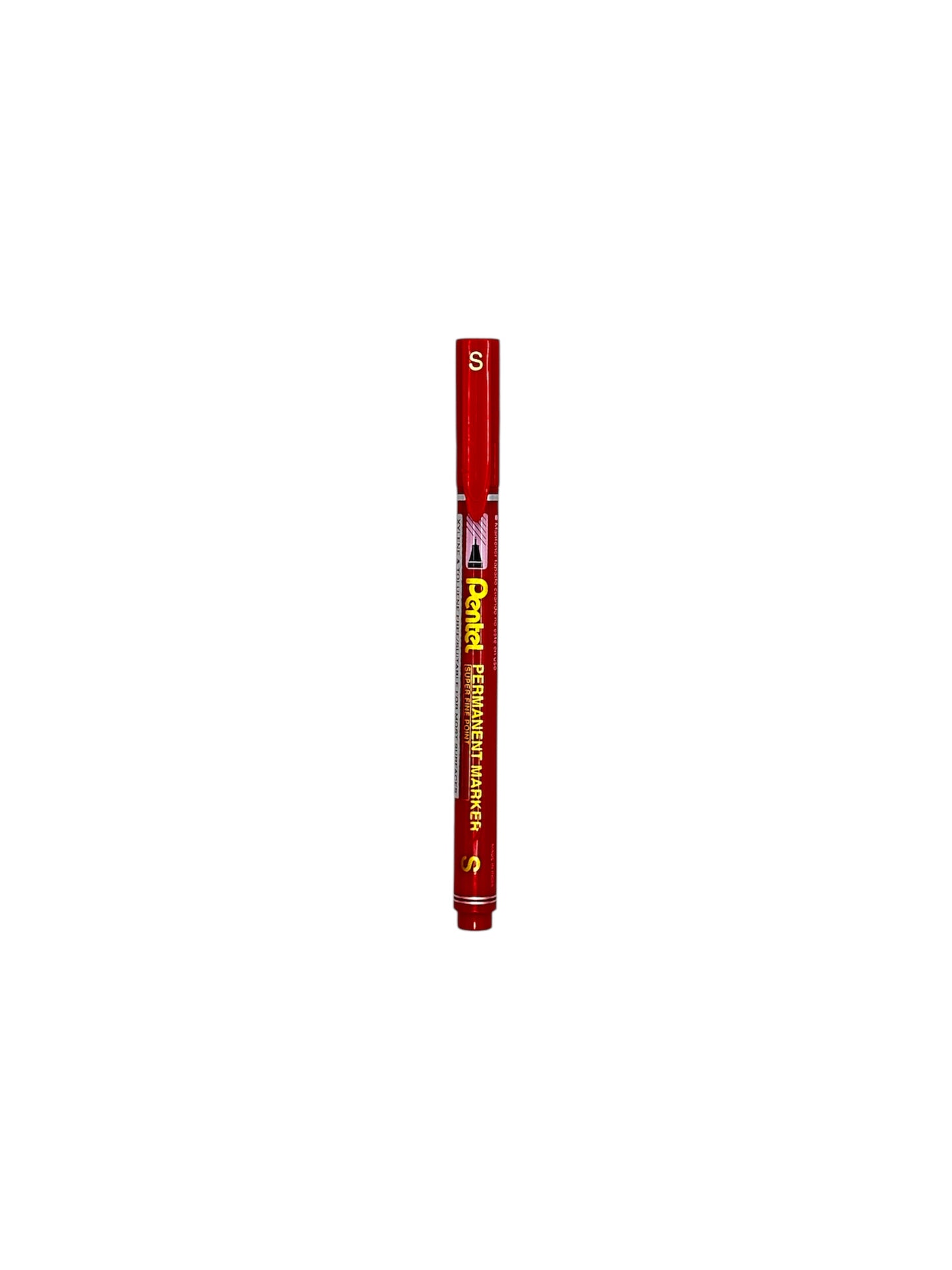 PENTEL PERMANENT MARKER RED S
