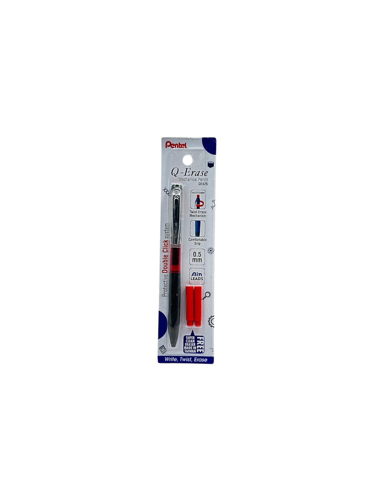 PENTEL Q - ERASE MECHANICAL PENCIL 0.5MM