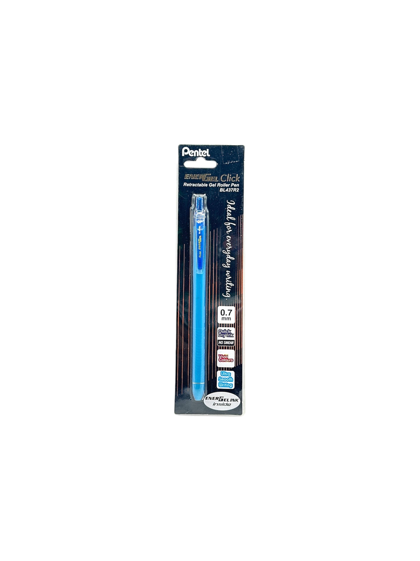 PENTEL ENERGEL CLICK BL 437R2 0.7 GEL ROLLER PEN