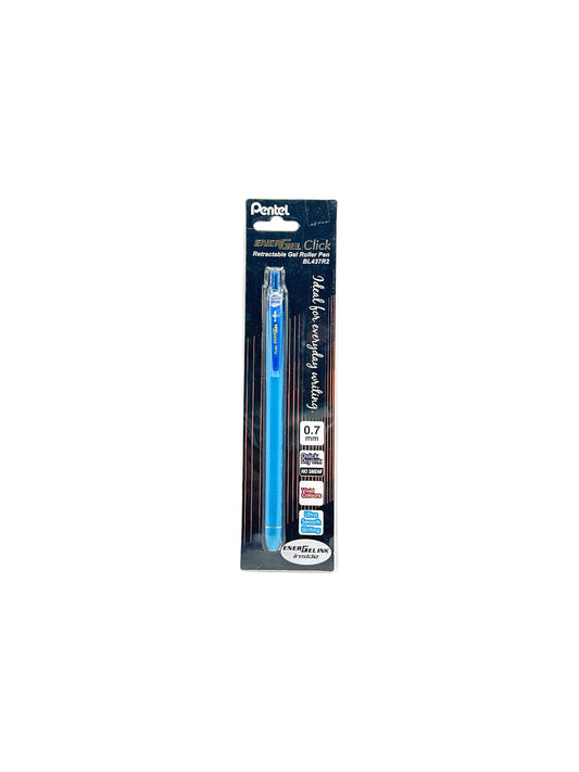 PENTEL ENERGEL CLICK BL 437R2 0.7 GEL ROLLER PEN