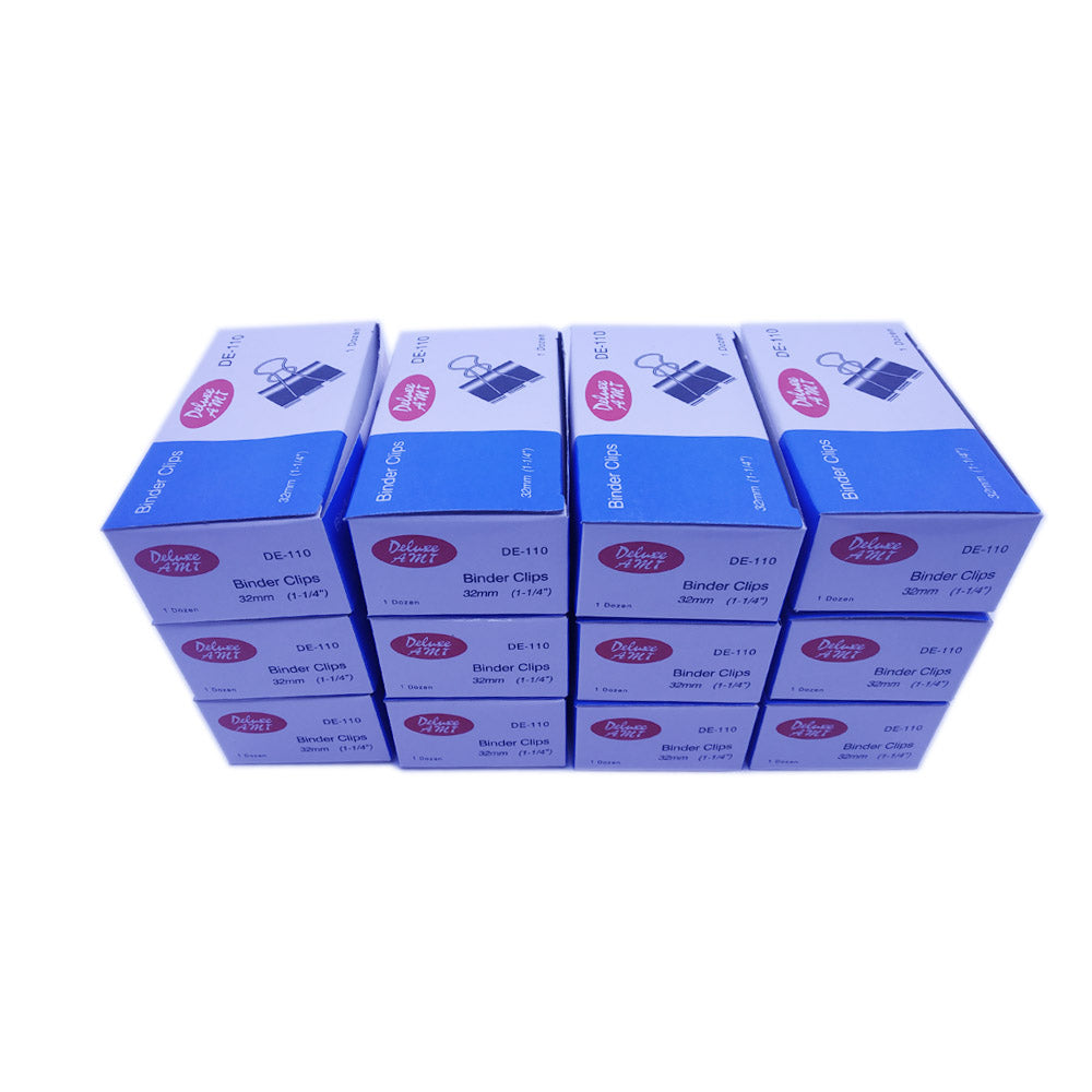 12 Pack Binder Clip 32 MM