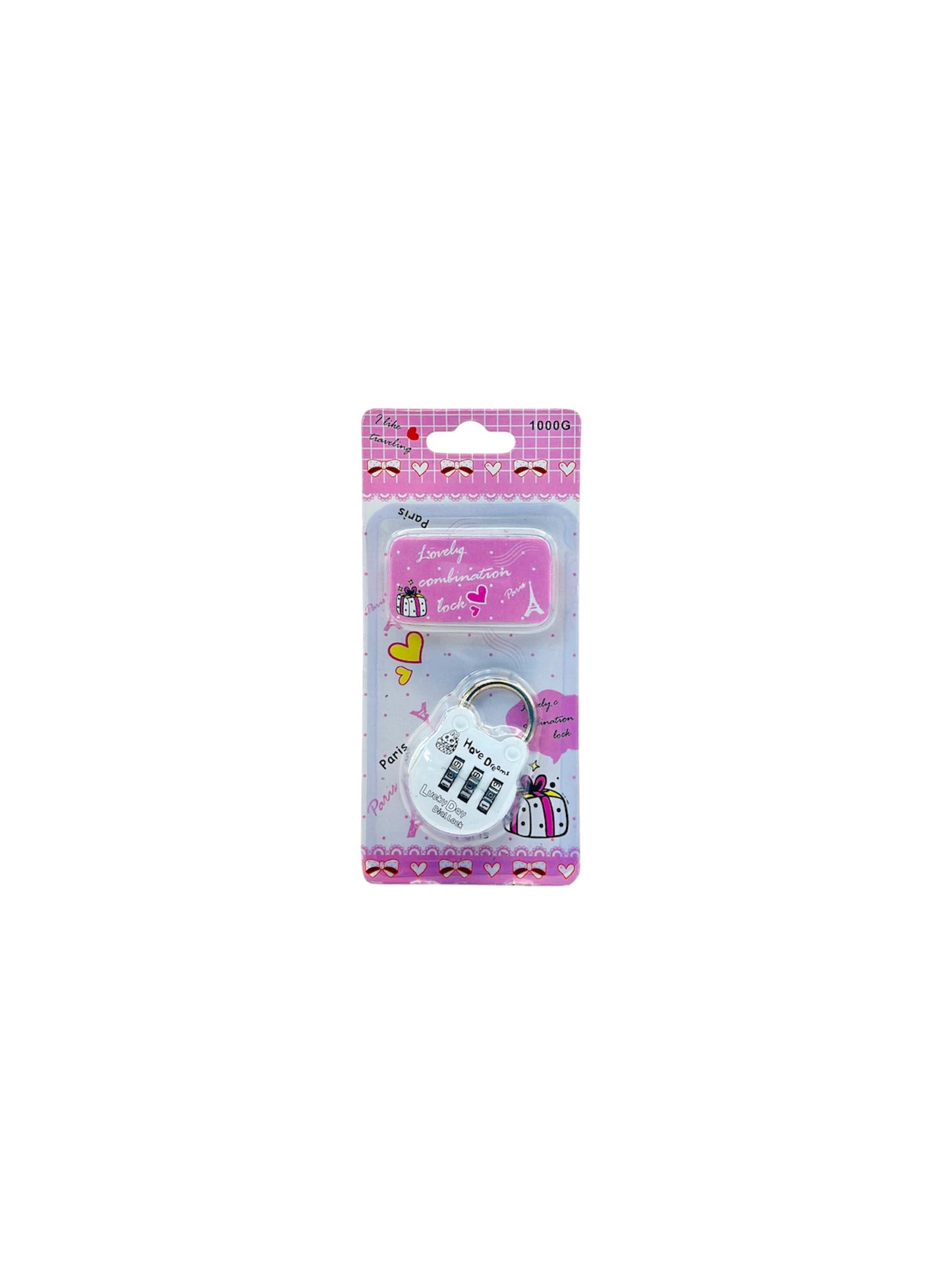 LOVELY COMBINATION LOCK
