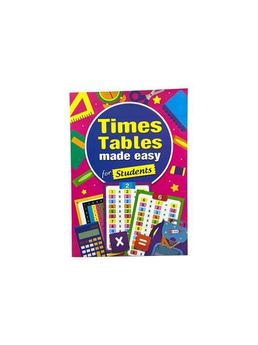 TIMES TABLES MADE EASY BOOK