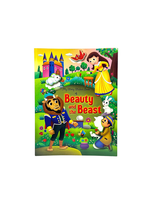 BEAUTY AND THE BEAST STORY BOOK WITH STICKER
