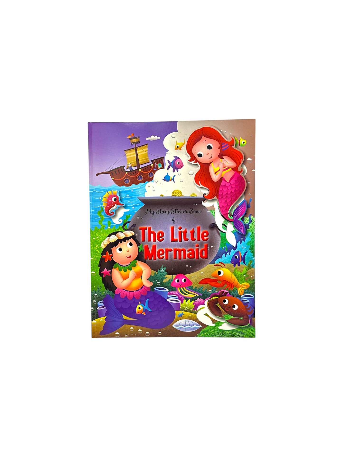 THE LITTLE MERMAID STORY BOOK WITH STICKER