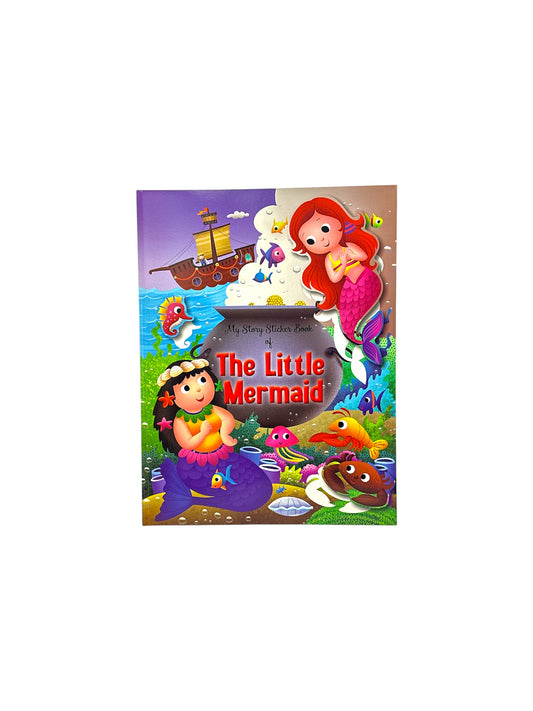 THE LITTLE MERMAID STORY BOOK WITH STICKER