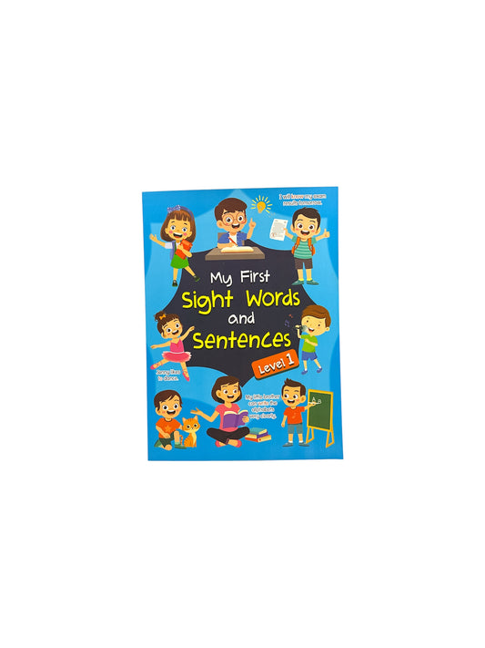 MY FIRST SIGHT WORDS AND SSENTENCES LEVEL 1 BOOK