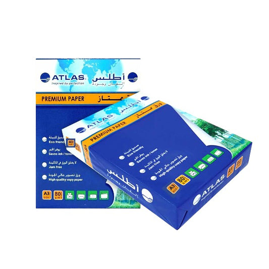 ATLAS A3PREMIUM PAPER 80GSM FULL BOX