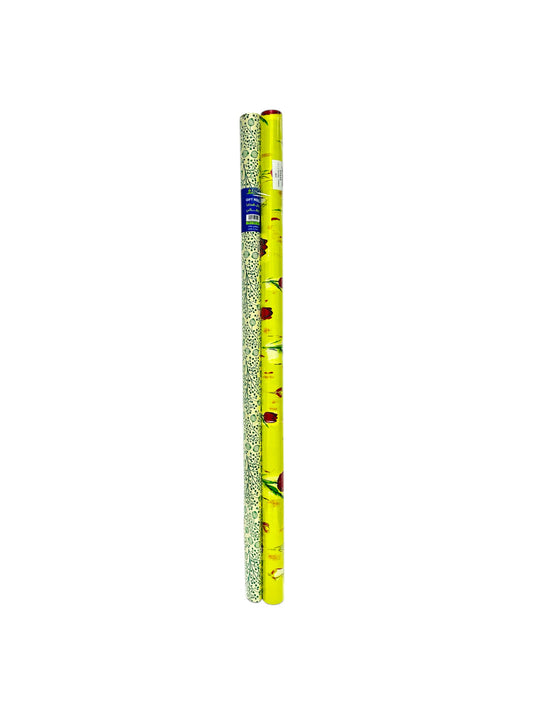 GIFT WRAPING ROLL 2PCS