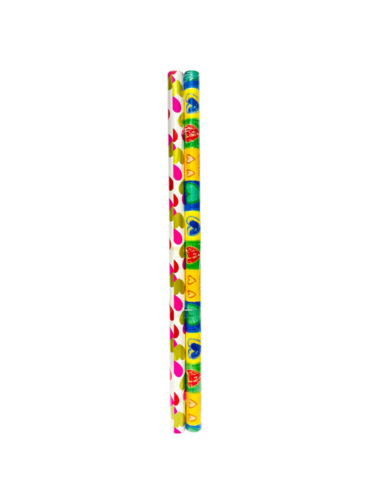 GIFT WRAPING ROLL 2PCS