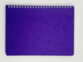 SBC A5 SPIRAL PAPER COVER PURPLE