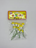 AL MOAALAM CRAFT YELLOW SMALL FLOWERS 12P