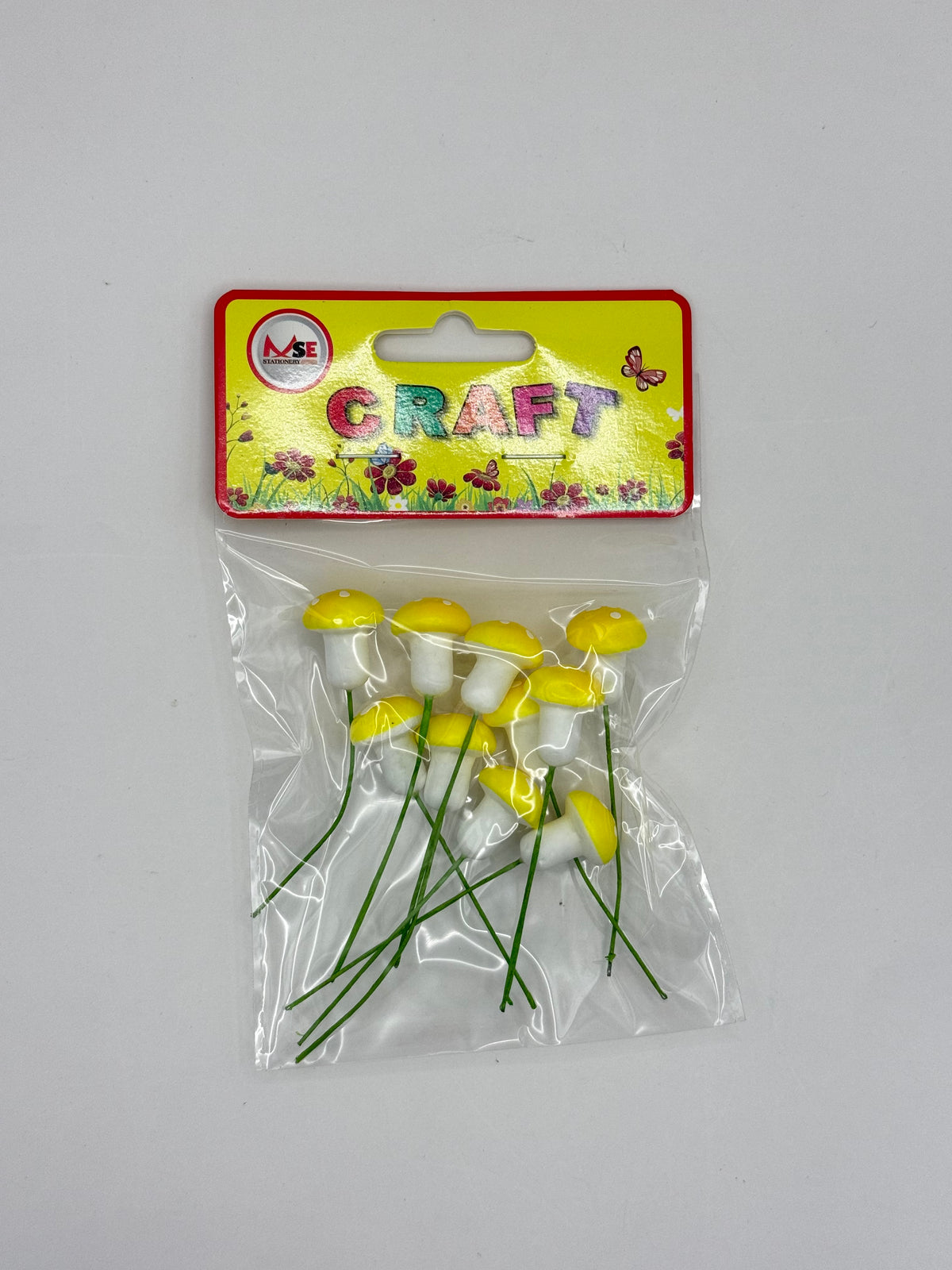 AL MOAALAM CRAFT YELLOW SMALL FLOWERS 12P