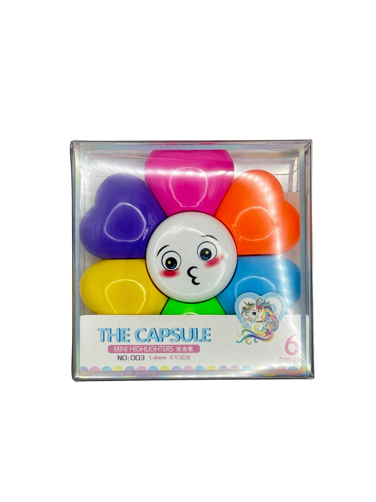 CAPSULE MINI HIGHLIGHTER 6P