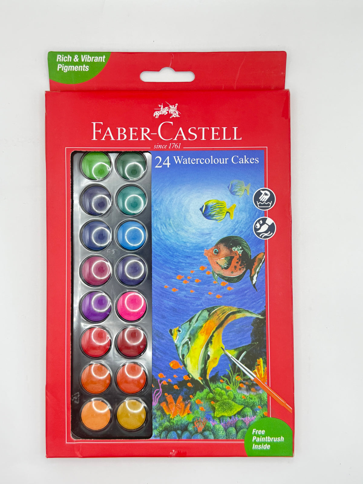 FABER CASTELL 24 ACRYLIC COLORS