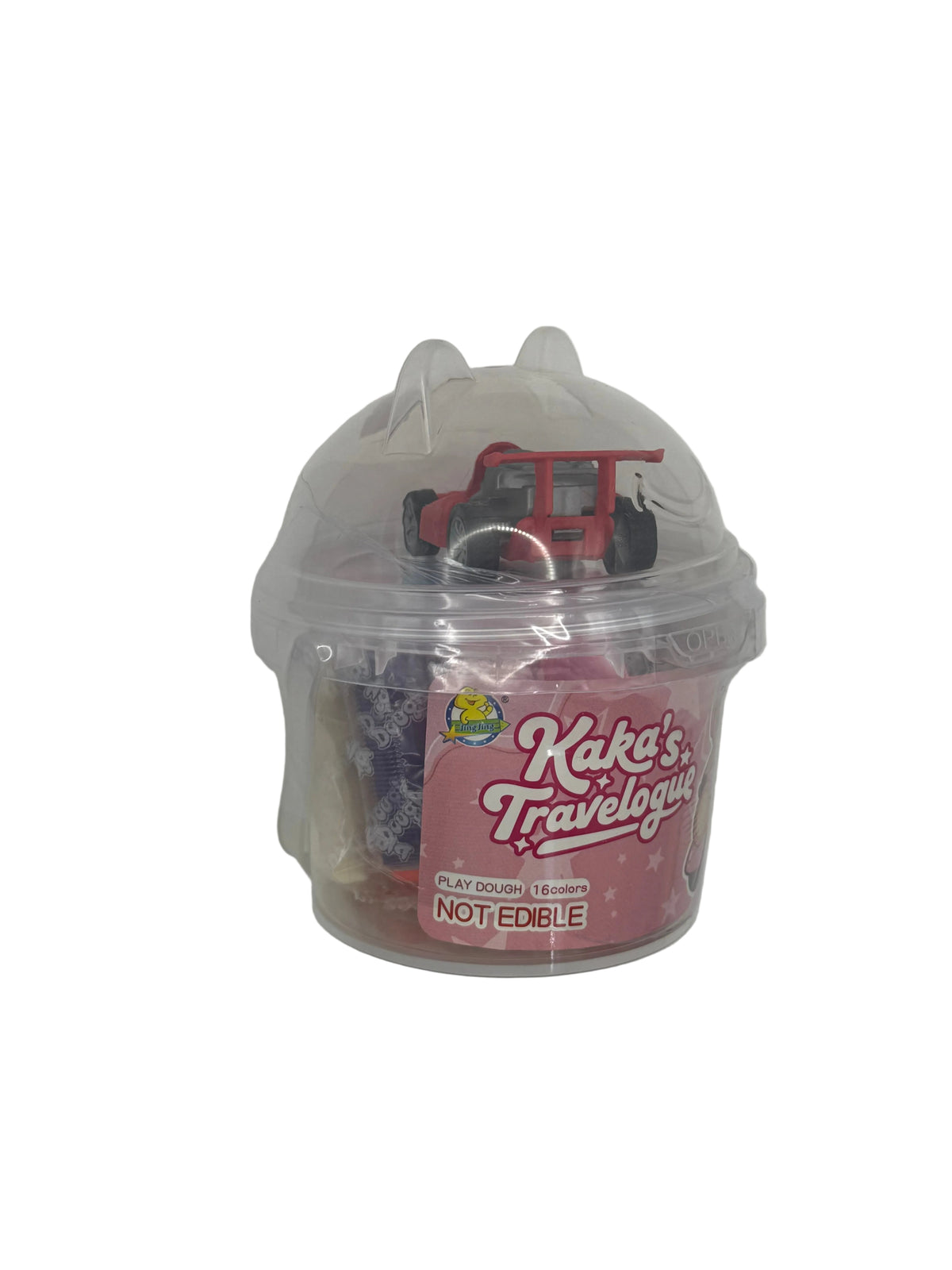 SBC PLAY DOUGH 16COLORS WITH CAR