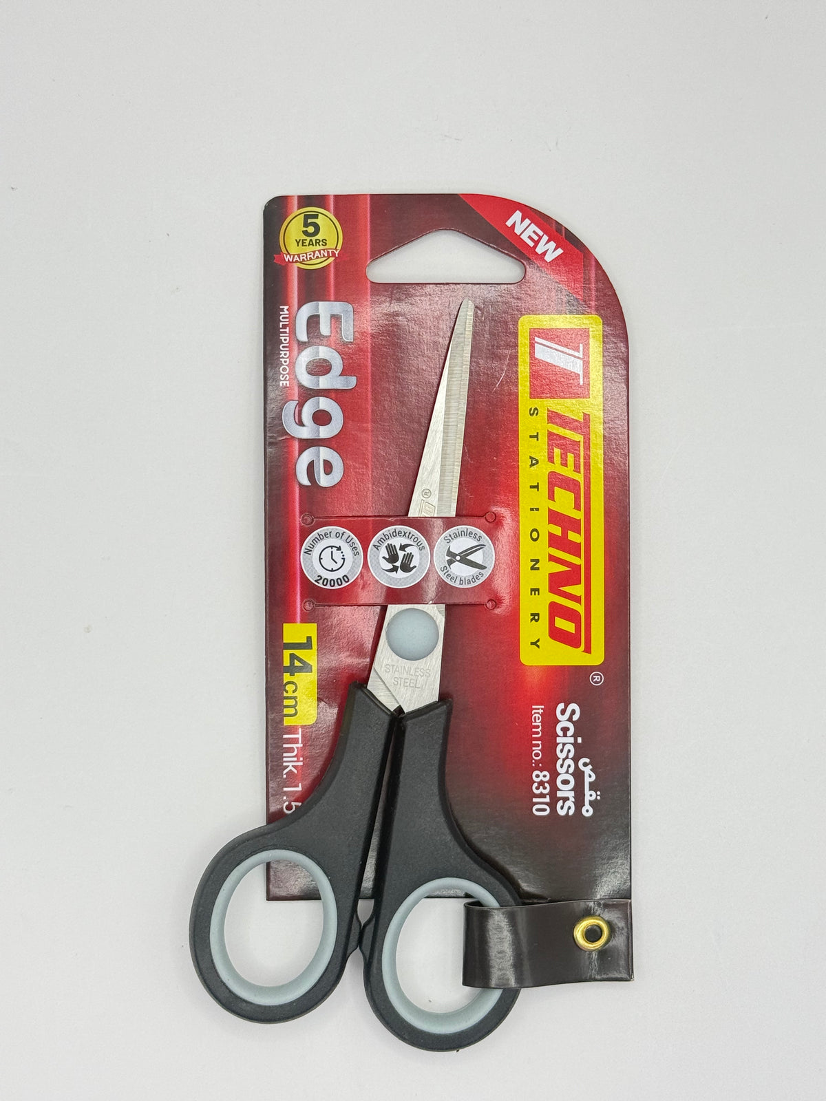 TECHNO SCISSOR 5 INCH BLACK