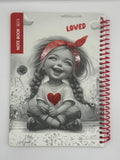 SBC A5 100SHEETS SPIRAL LOLY