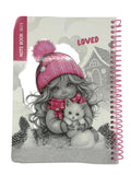 SBC A5 100SHEETS SPIRAL SNOW QUEEN