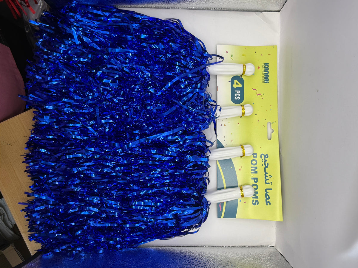 KANARI CHEERING POM POMS BLUE 4PCS
