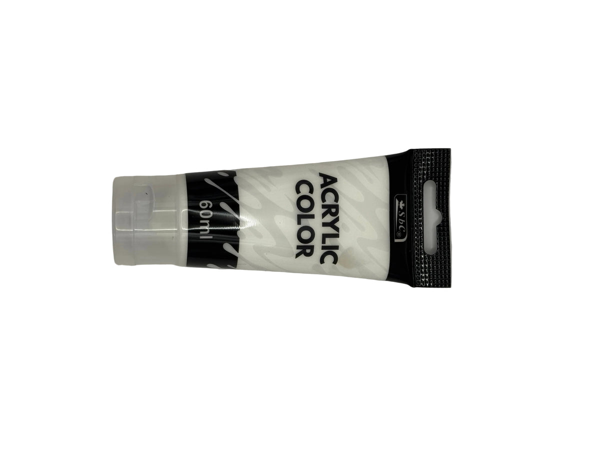 SBC ACRYLIC PAINT 60ML WHITE