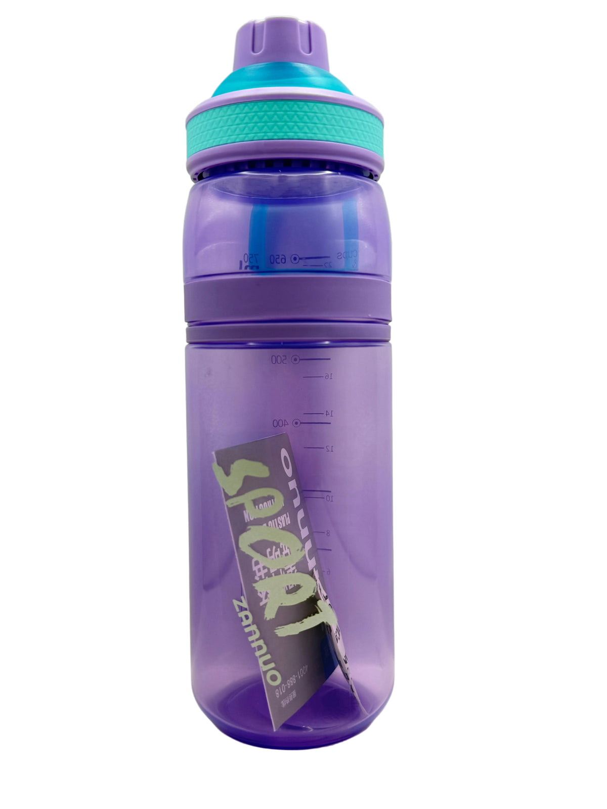 750ML WATER BOTTLE PURPLE COLOR