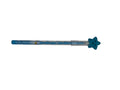 FANCY PENCIL WITH STAR ERASER BLUE