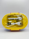 VIDEO GAME LUNCH BOX WITH SPOON WHITE