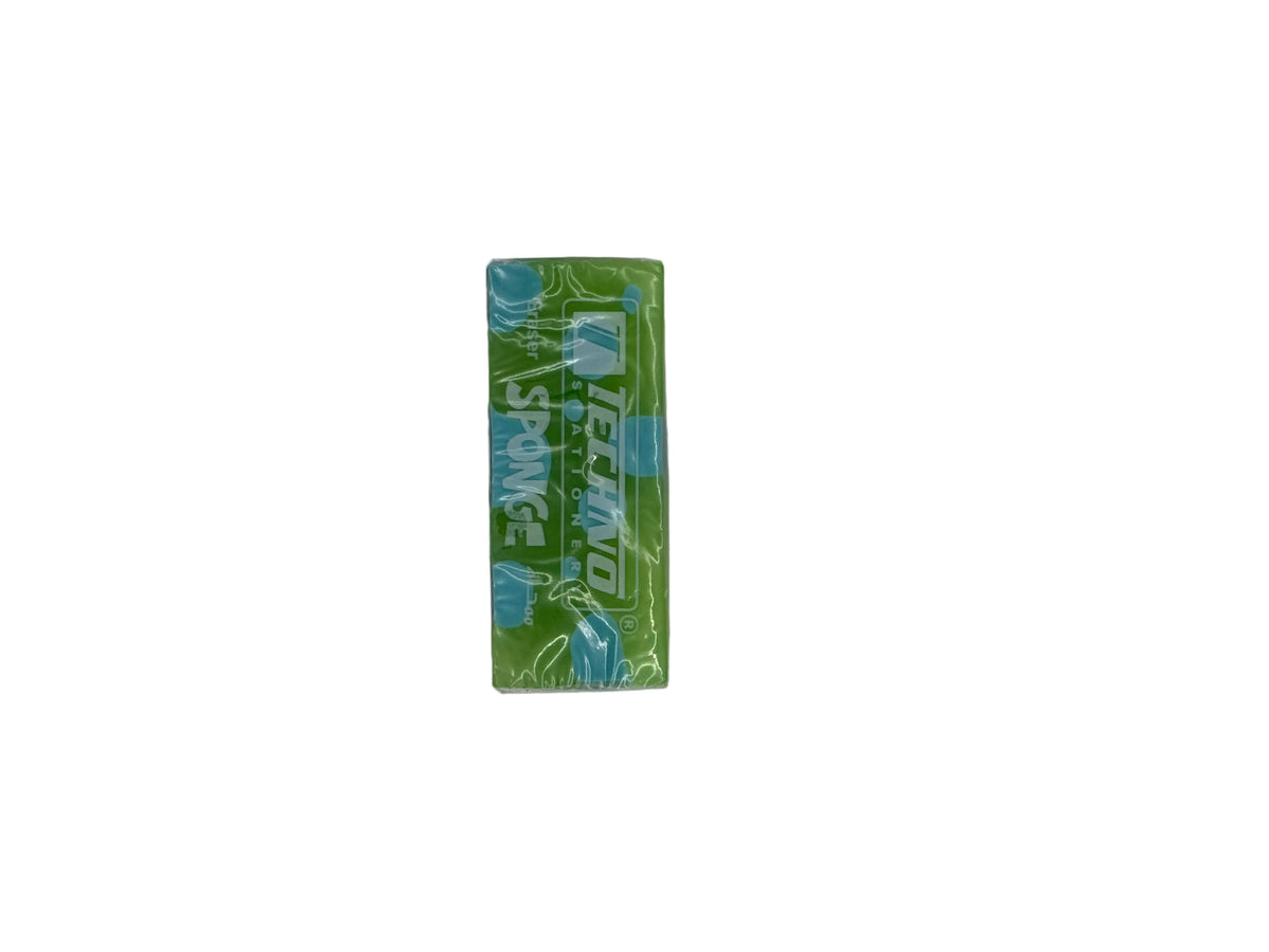 TECHNO ERASER TRANSPARENT GREEN