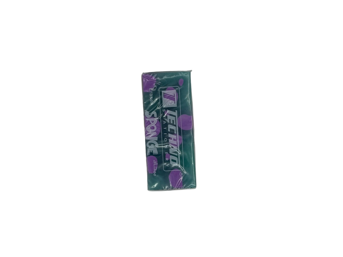 TECHNO ERASER TRANSPARENT BLUE