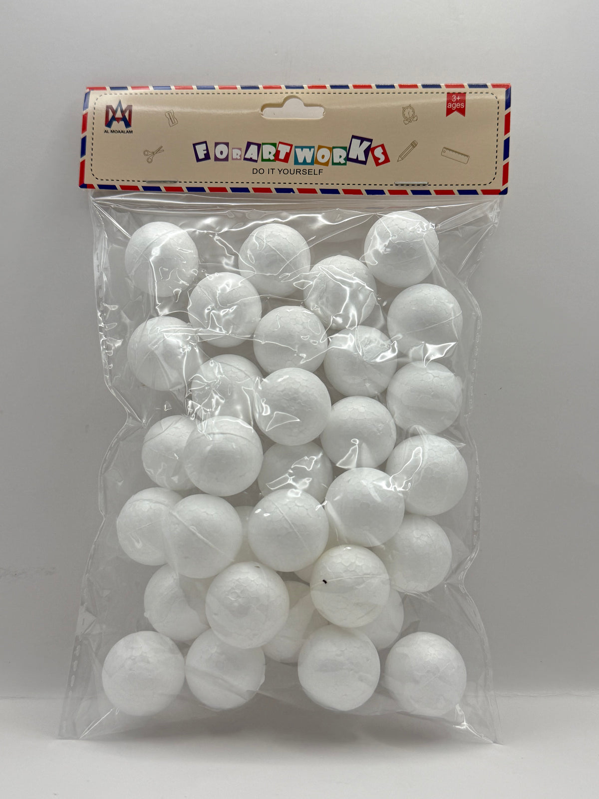 AL MOAALAM STYROFOAM BALL 3CM 28PCS