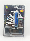 STEEL POCKET KNIFE 15 IN 1 WITH COVER