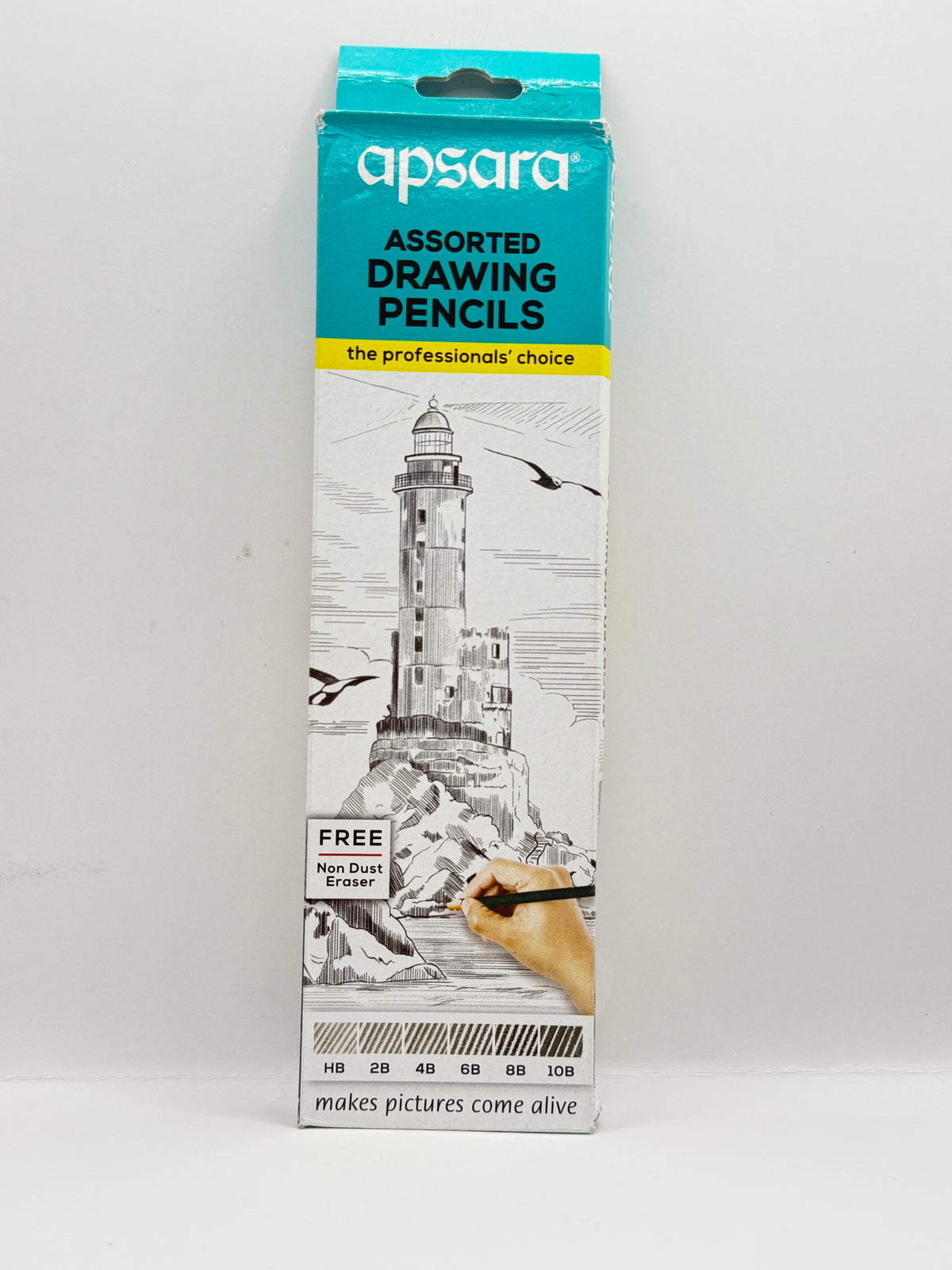 APSARA HB-10B PENCIL WITH ERASER