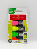 FABER CASTELL 4P SMALL NEON HIGHLIGHTER