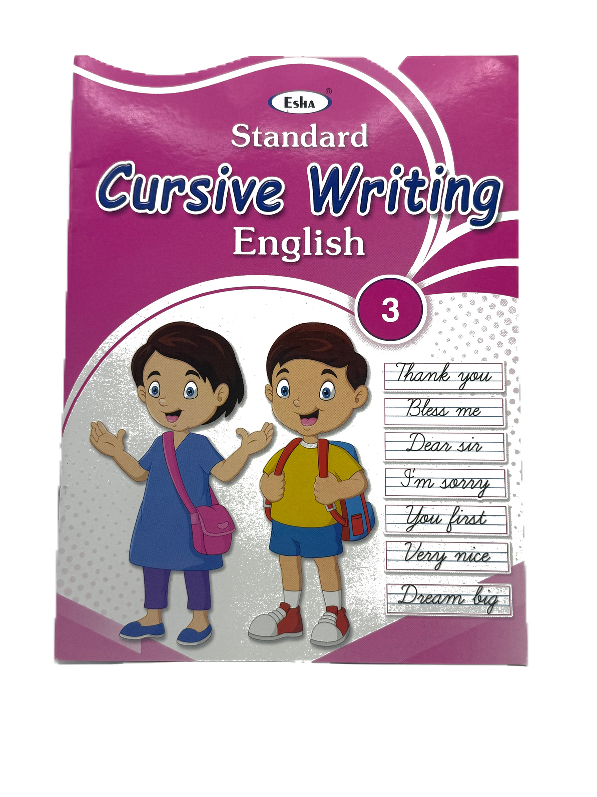 ESHA CURSIVE WRITING BOOK 3