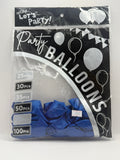 PARTY BALLOONS BLUE