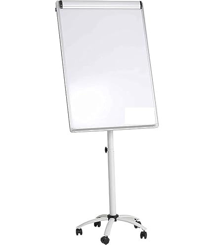 WHITE BOARD with FLIP CHART and STAND 60x90