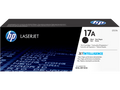 خرطوشة الحبر الأسود الأصلية HP 17A LaserJet